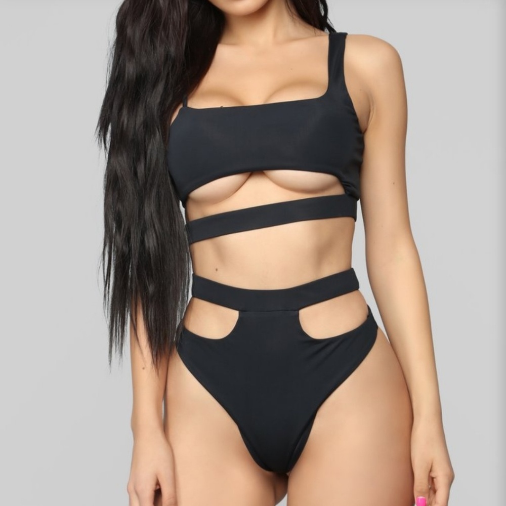 Fashion Nova Ocean Soul Bikini Bottoms